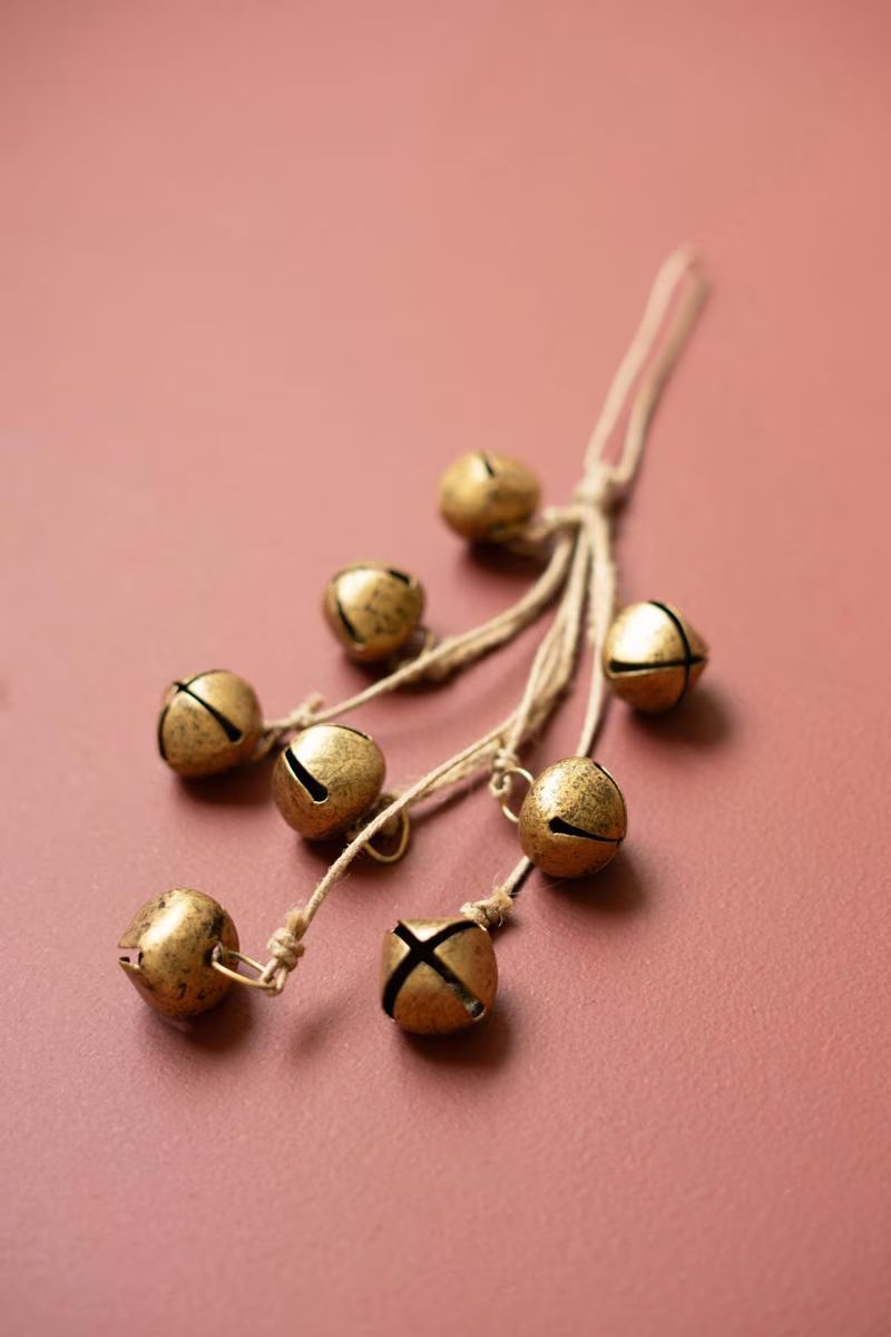 Jingle Bell Bunch on a Jute Rope — image 4