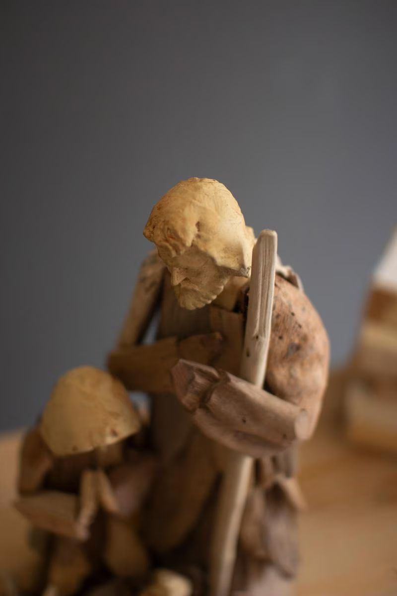 Driftwood Mary, Joseph and Jesus — image 4