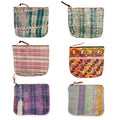 Kantha Zip Bag