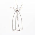 Wire Cloche with Ornament Hanger