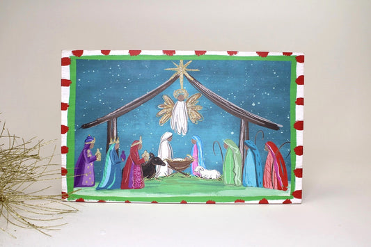 Nativity Brights Wall Decor