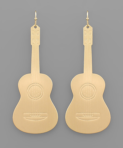 Guitar Earrings