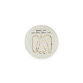 Angels Are Watching Mini Round Decoupage Plate