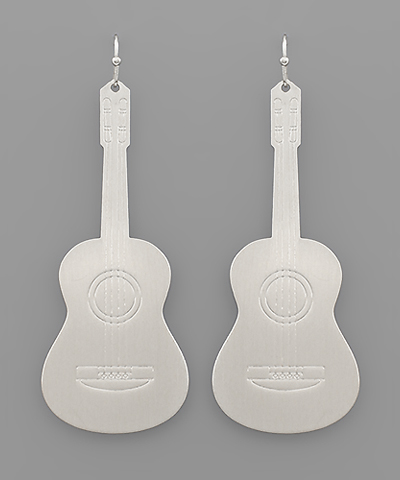 Guitar Earrings