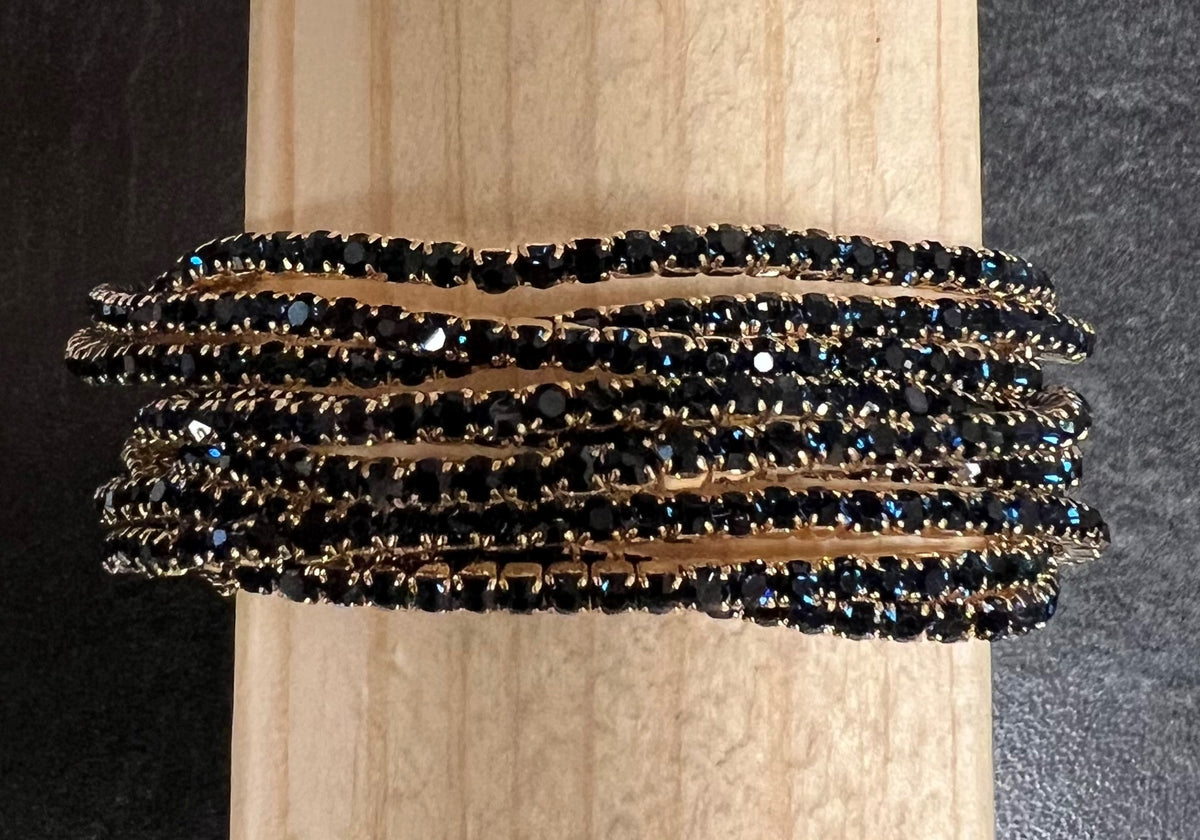 Rhinestone Stretch Stacker Bracelets