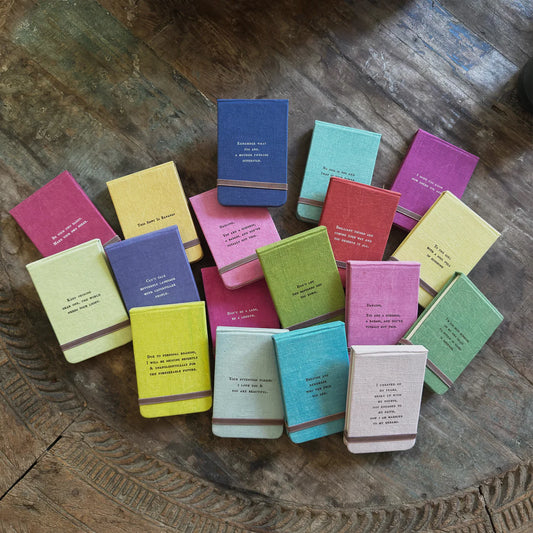 Color Fabric Notebooks
