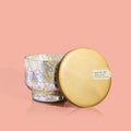 Capri Blue  Mercury Iridescent Jar Pineapple Flower