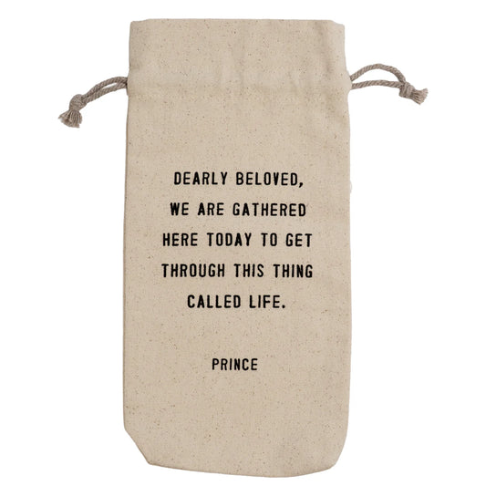 Dearly Beloved Wine Bag