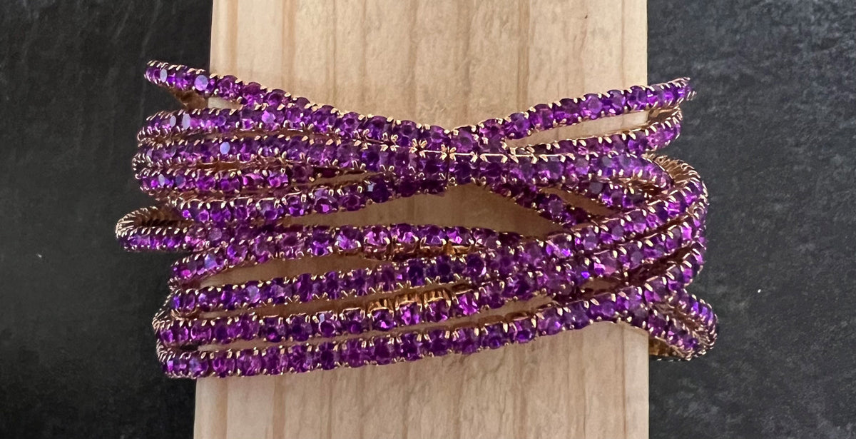 Rhinestone Stretch Stacker Bracelets
