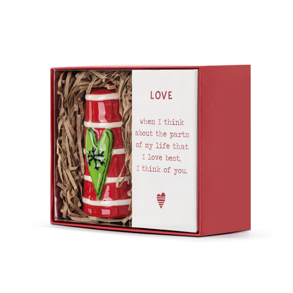 Heartful Home Holiday Bell - Love