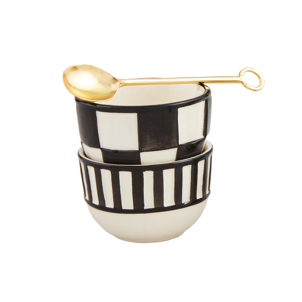 Black & White Tidbit Set