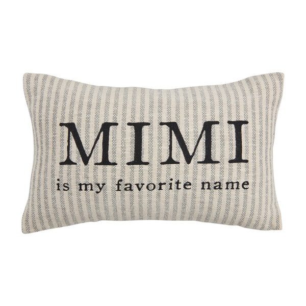 Grandma Striped Pillow