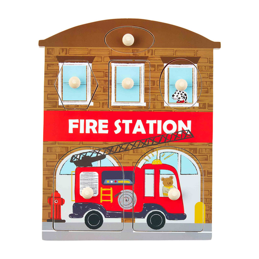 Fire Station Knob Puzzle