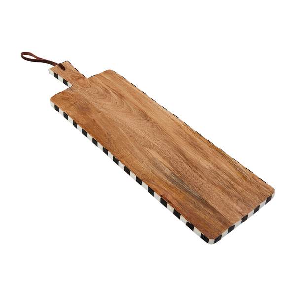 Bistro Checked Edge Board