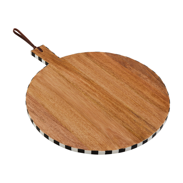 Bistro Checked Edge Board