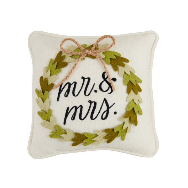 Wedding Mini Felt Pillow
