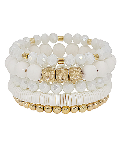 Clay & Stain Accent Bracelet Set