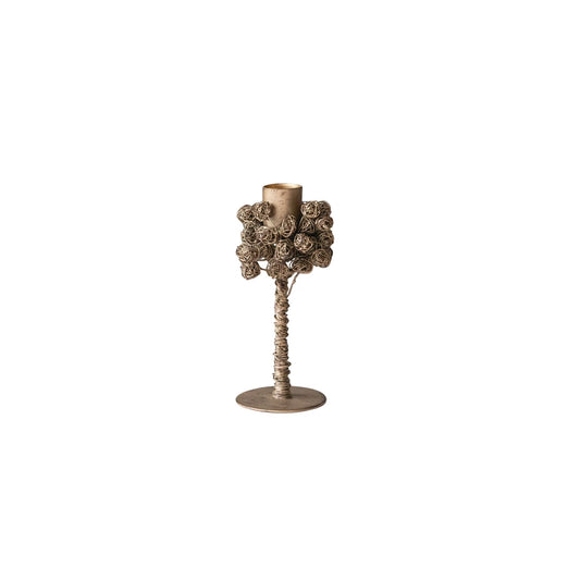 Brass Metal Taper Holder with Wire Clusters