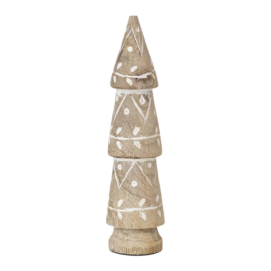 Hand-Carved Mango Wood Trees