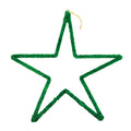 Chenille Yarn Wrapped Metal Hanging Star