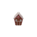 Hand-Painted Ceramic Gingerbread House with LED Light