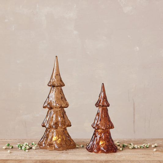 Resin LED Christmas Trees