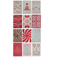 Recycled Microfiber Tea Towel with Holiday Pattern