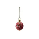 Hand-Painted Metal & Paper Mache Ornament