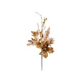 Faux Mixed Botanicals Pick with Magnolia Leaves & Berries