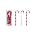 Plastic Candy Cane Drink Stirrers with Stripes
