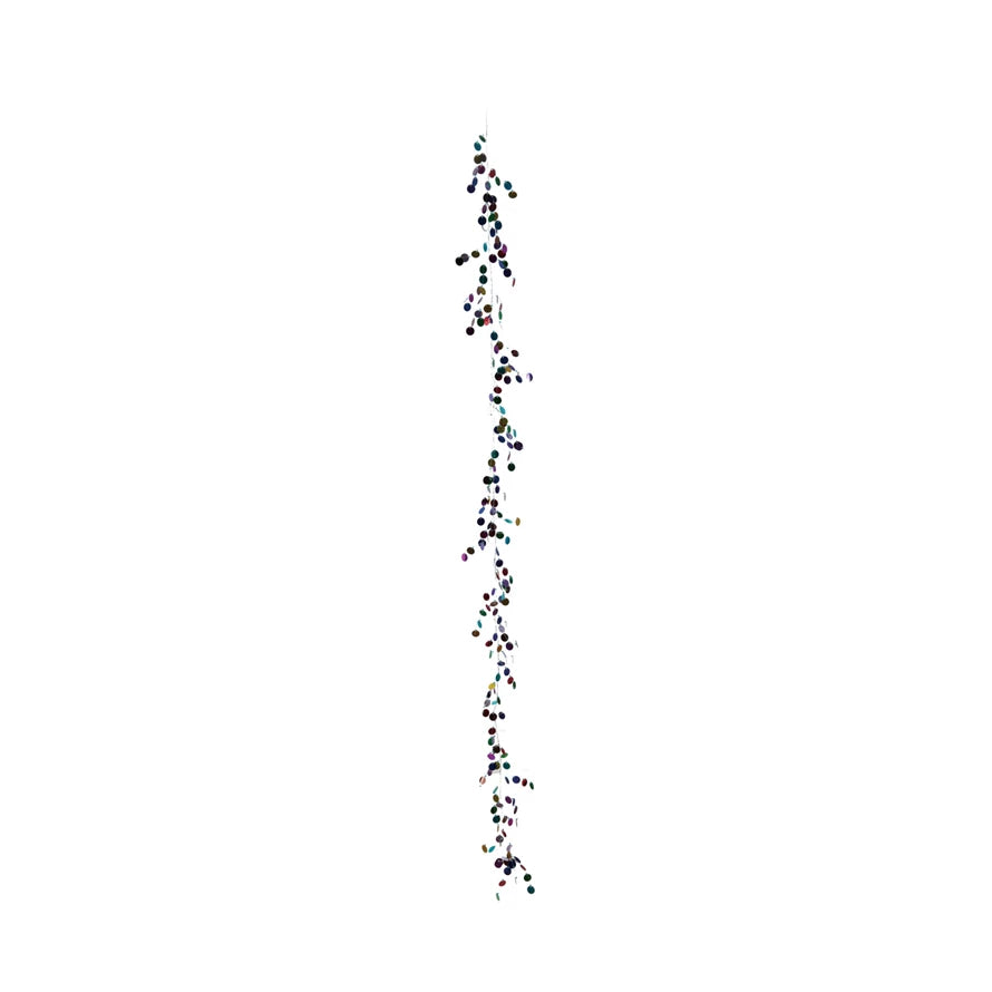Holographic Confetti Garland w/ 20 LED Lights