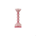 Resin Fluted Striped Taper Holder
