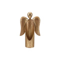 Antique Gold Iron Angel Figurine