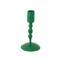 Hand-Forged Enameled Cast Iron Taper Holder