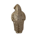 Gold Cast Aluminum Santa Sitter