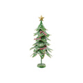 Iron & Paper Mache Candy Cane Glitter Tree