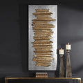 Lev Metal Wall Décor, Silver