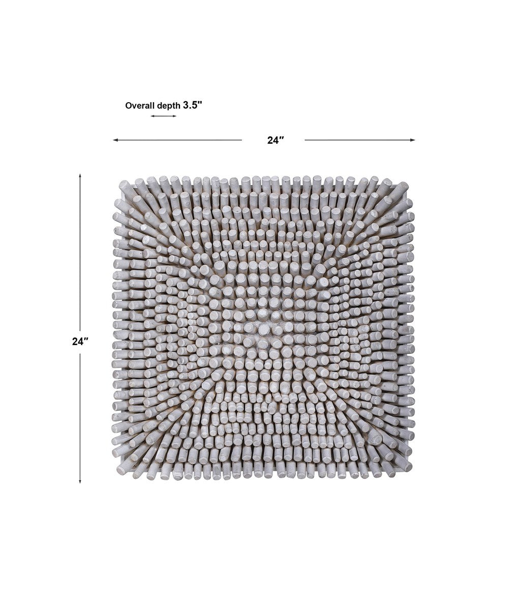 Portside Wood Wall Panel, Gray