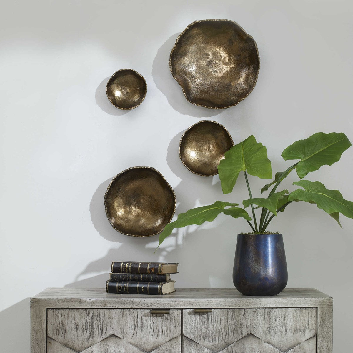 Lucky Coins Metal Wall Decor