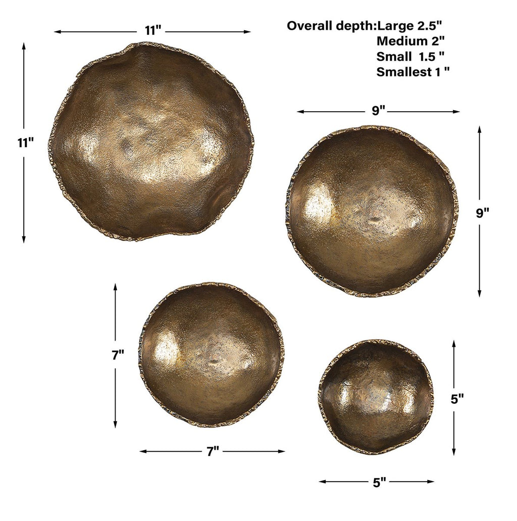 Lucky Coins Metal Wall Decor
