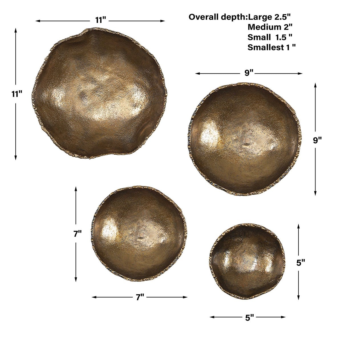 Lucky Coins Metal Wall Decor