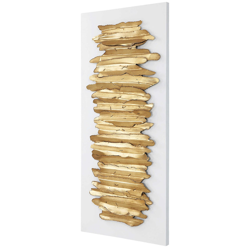 Lev Metal Wall Décor, White