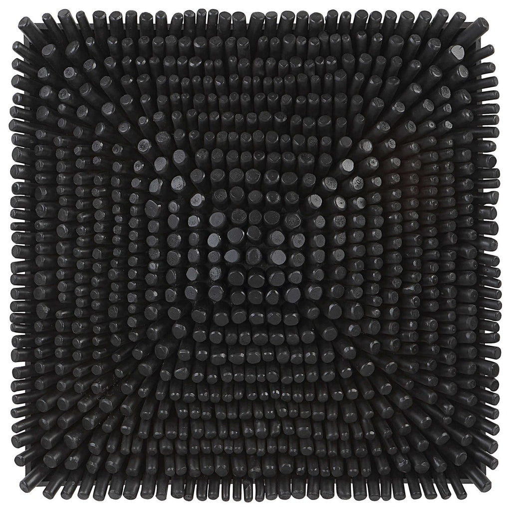 Portside Wood Wall Panel, Black