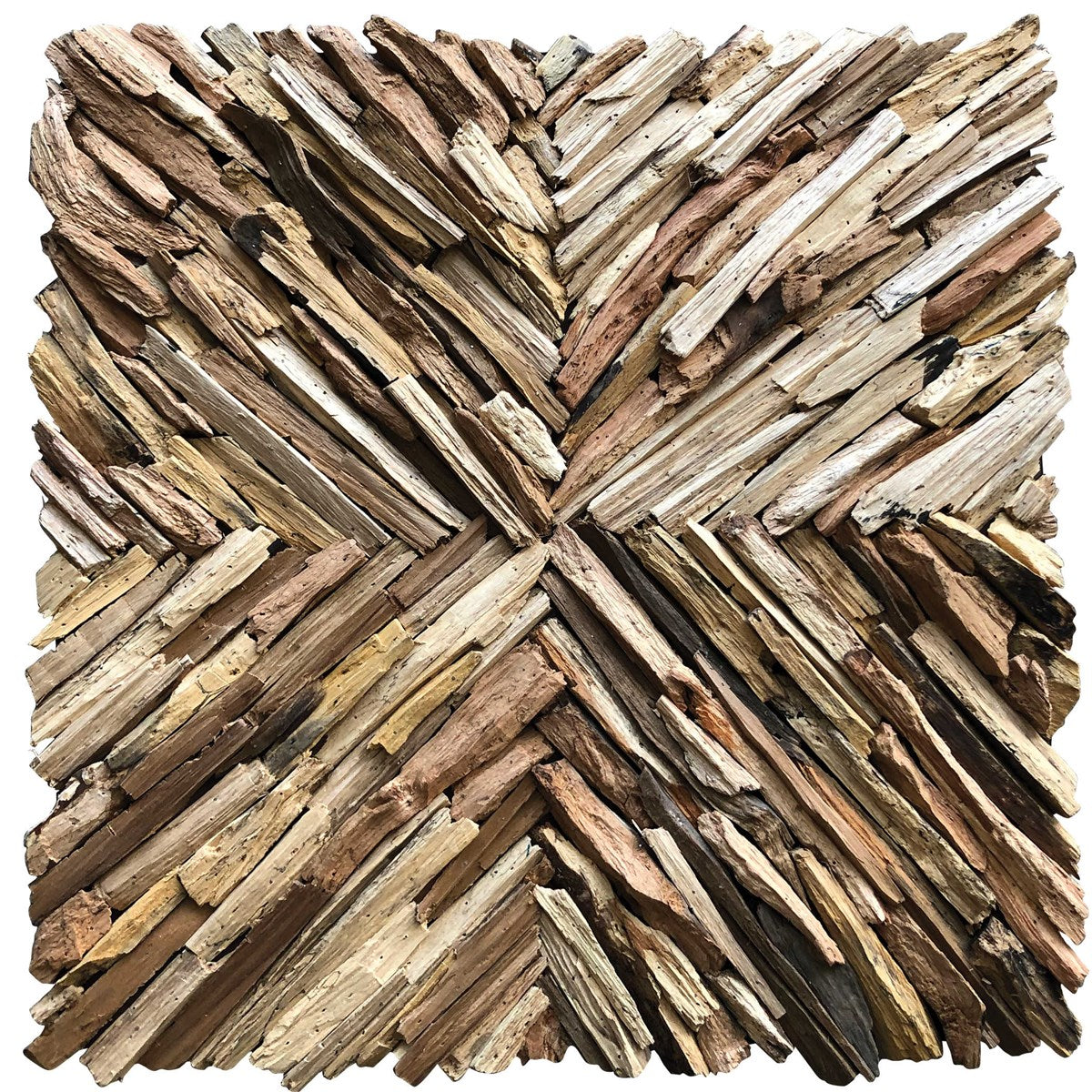 Outland Wood Wall Décor, Natural