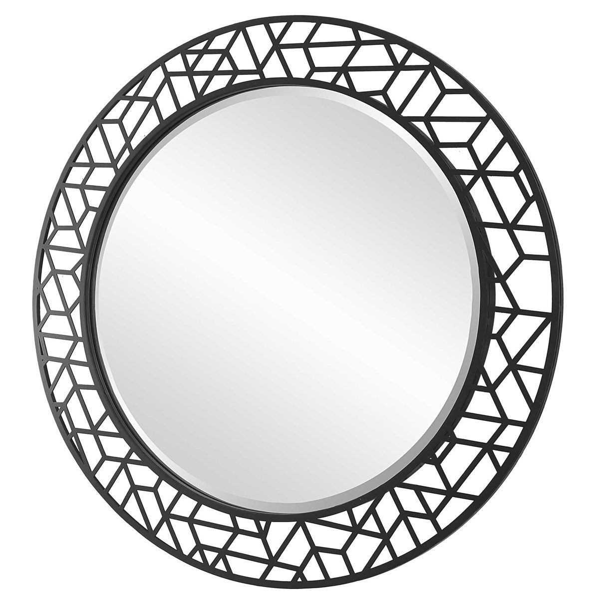 Mosaic Round Mirror