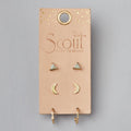 Scout African Turquoise Stud Set
