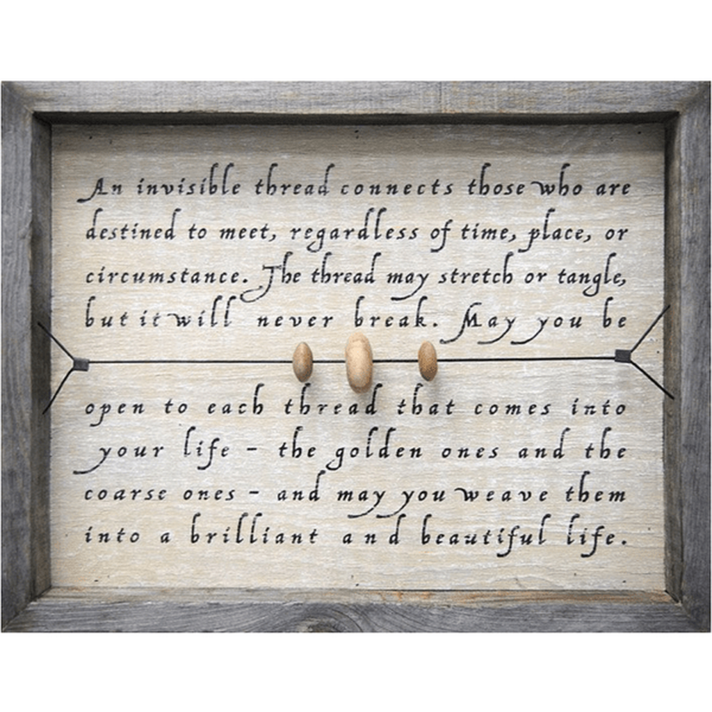 An Invisible Thread Art