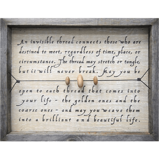 An Invisible Thread Art