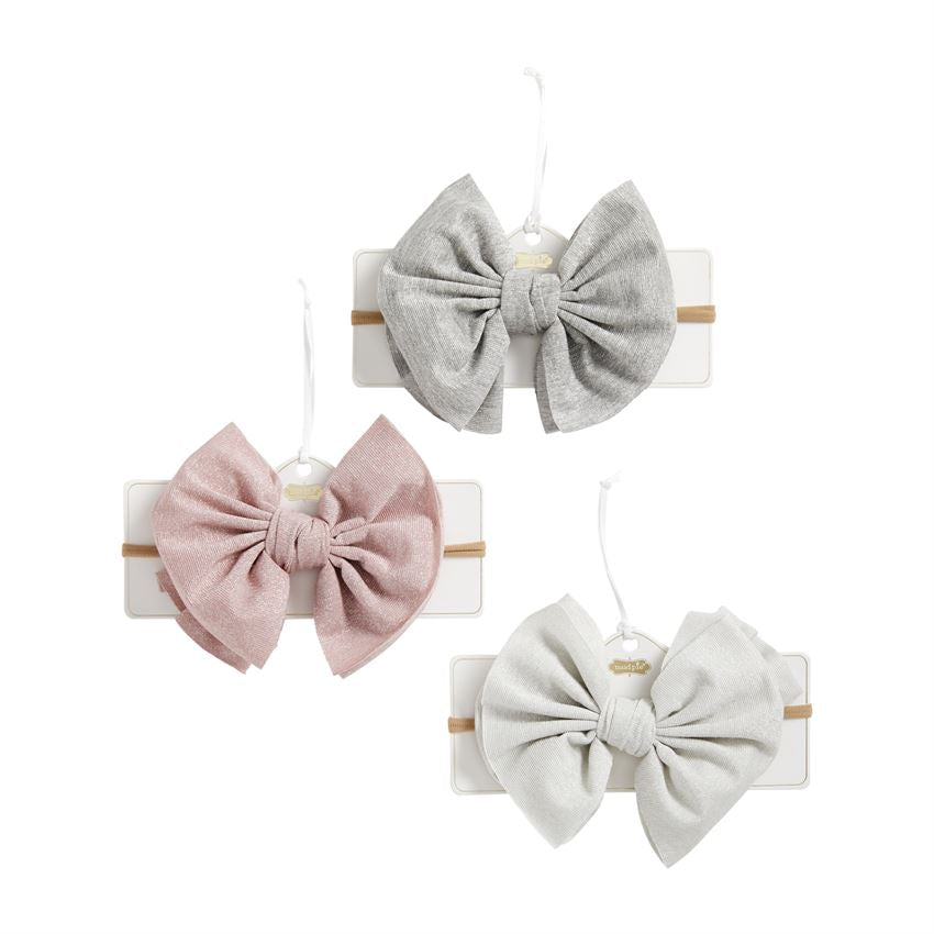 Shimmer Bow Headbands
