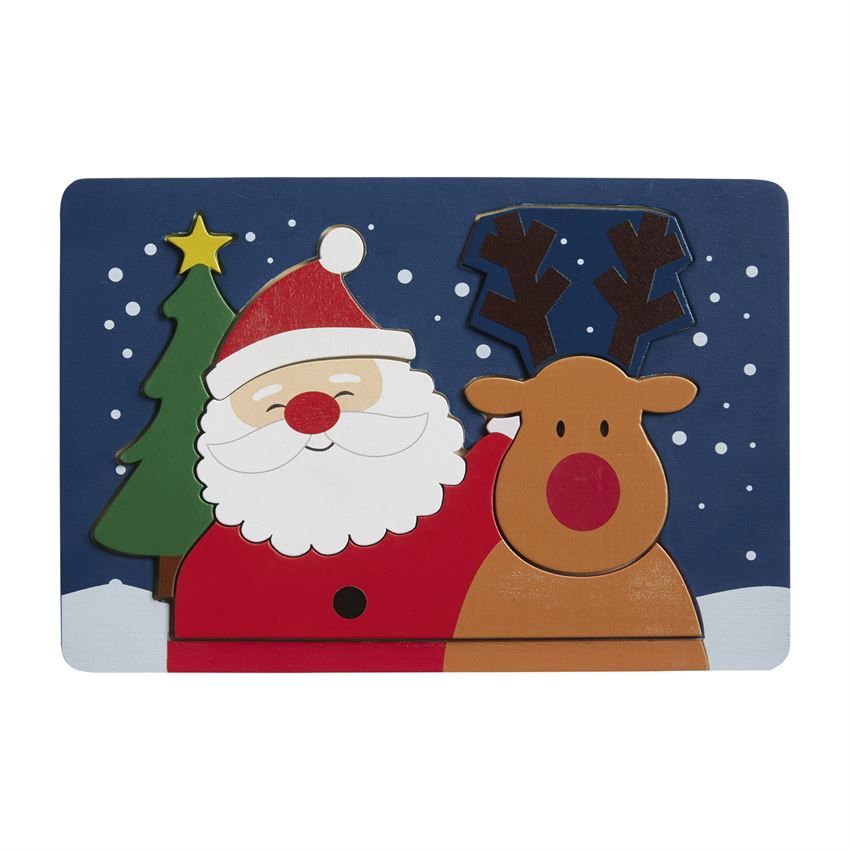 Wood Christmas Puzzles